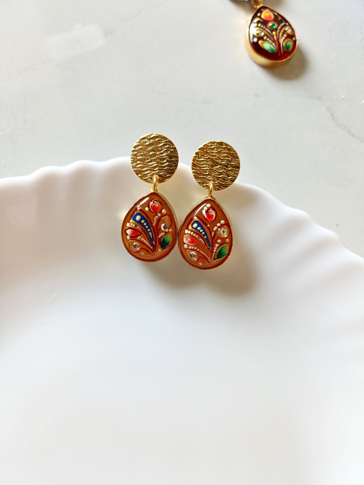 Trinita Tanjore Pendant Set