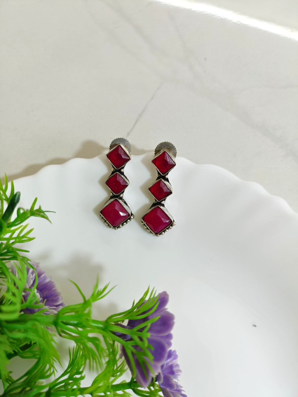 Eira Stone Earrings