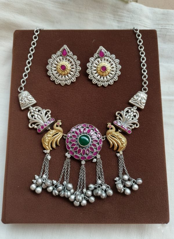 Dual Tone necklace set