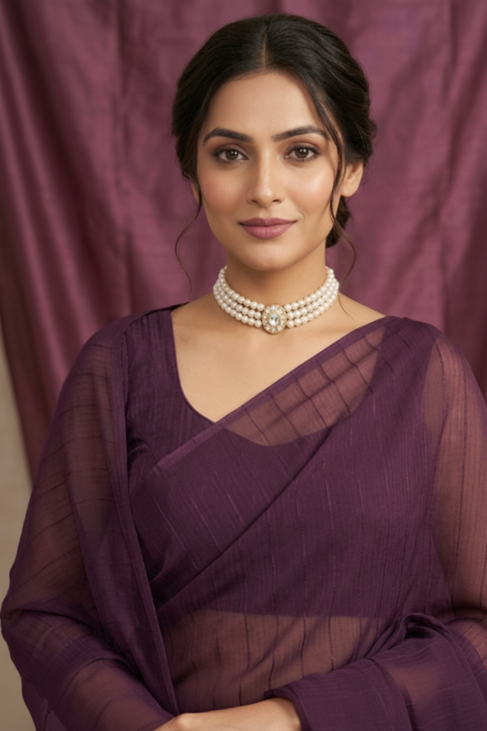 Kundan Pearl Necklace
