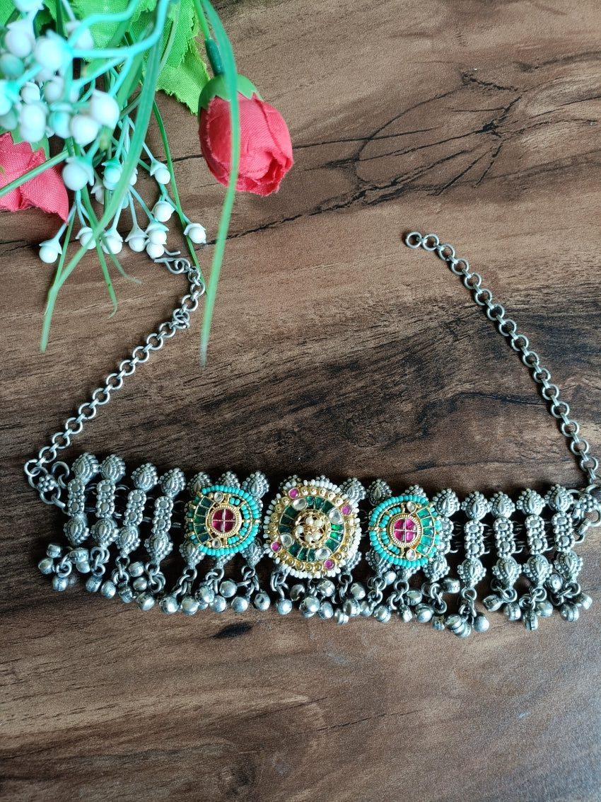 Tanvi Panchi Kundan Choker
