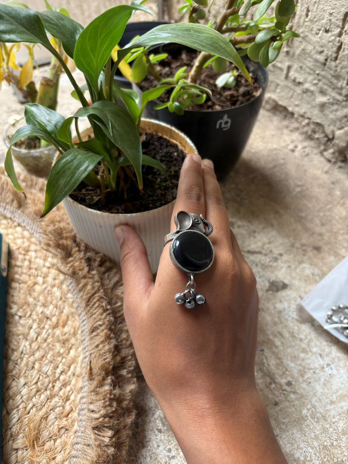 Elephant Finger Ring