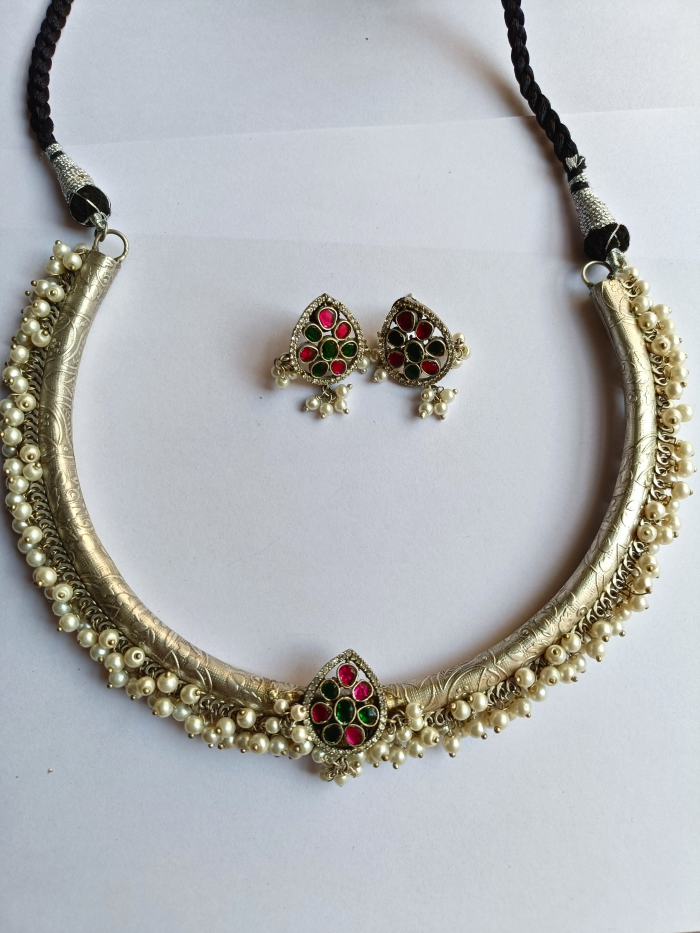 silver oxidised hasli