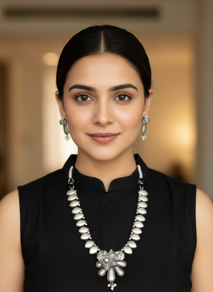 Floral Elegance Necklace Set