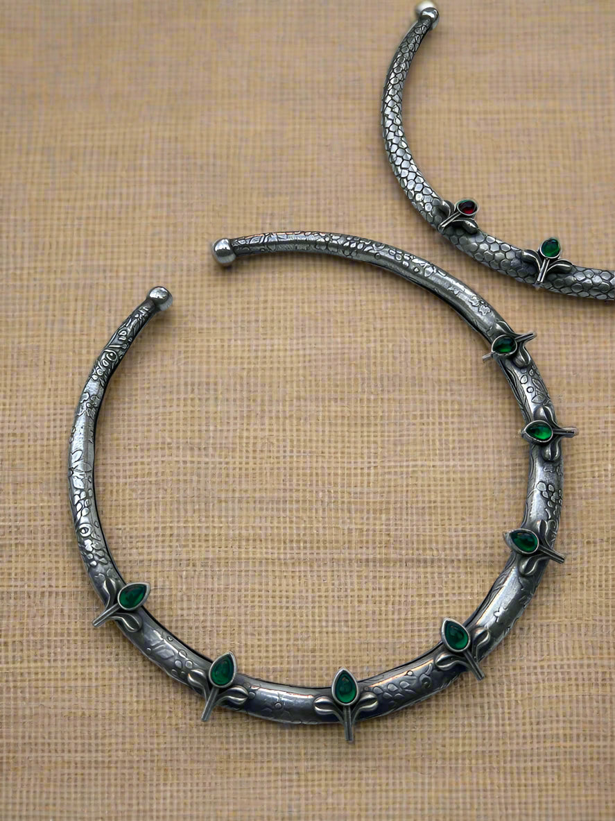 silver oxidised hasli