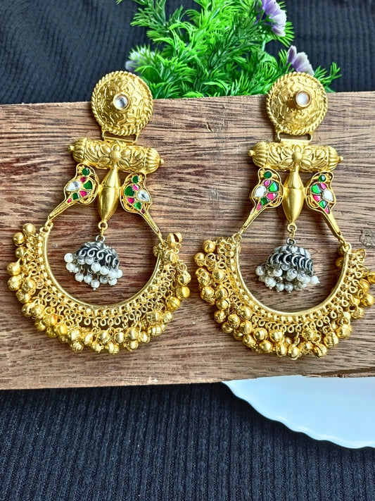 Madhuri Chandbali Earrings