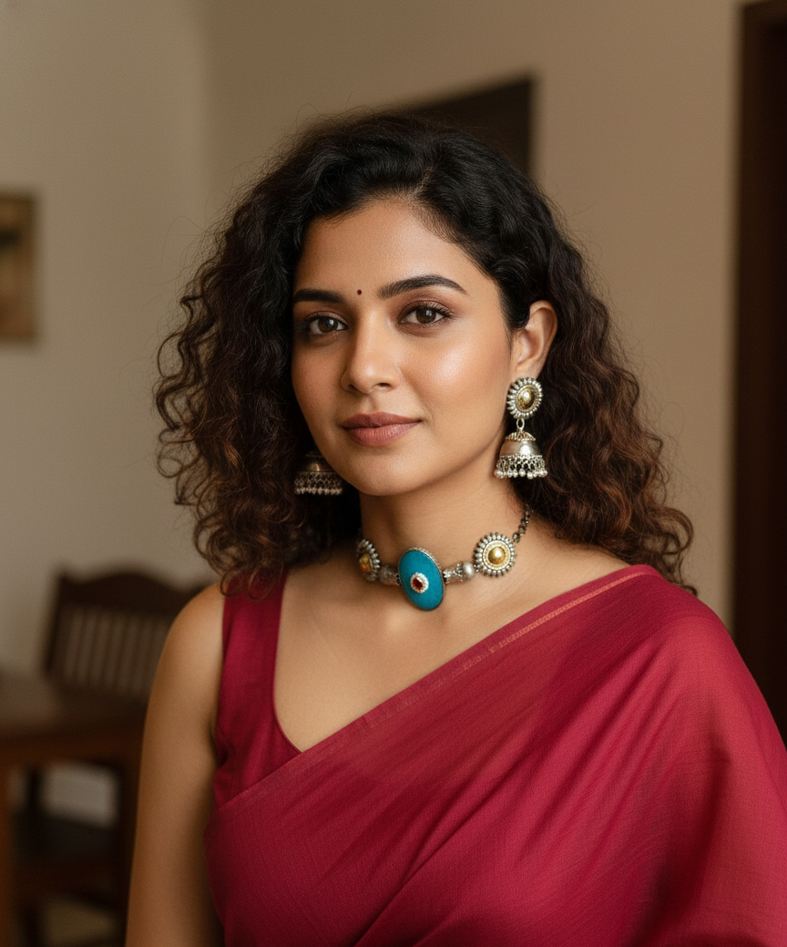 Kriha Panchi Kundan Choker Set