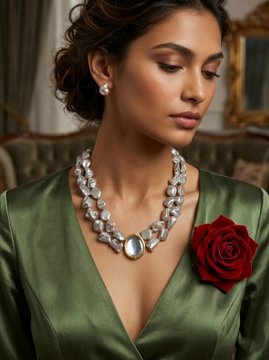 Barukh Pearl Neckalce