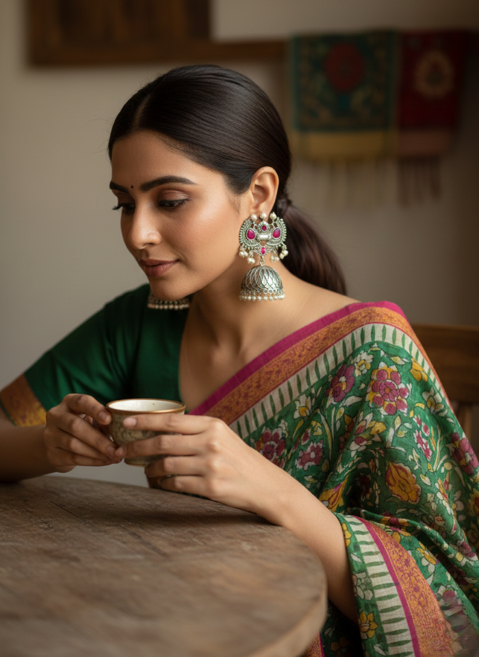 Kalki Ruby Jhumka