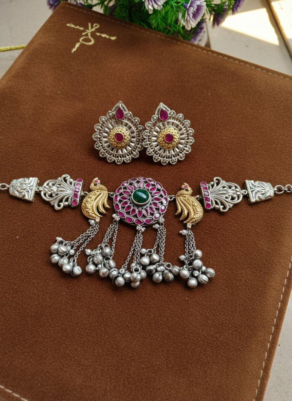 Dual Tone necklace set