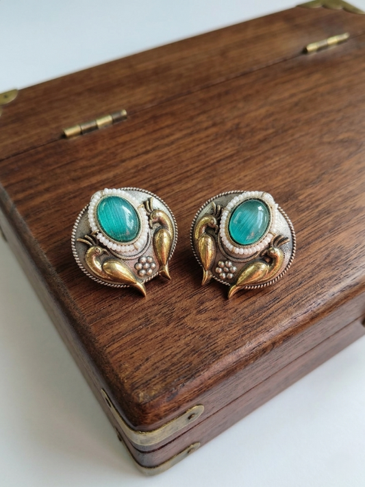 Noir Chandrika Stud Earrings