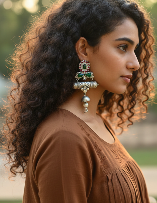 Tairanya Statement Earrings
