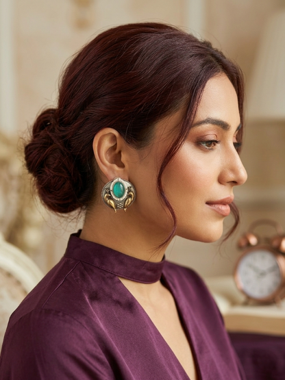 Noir Chandrika Stud Earrings