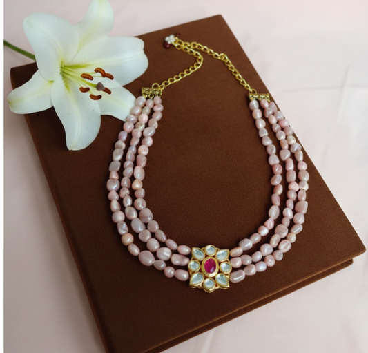 Natural Agate Stone Necklace