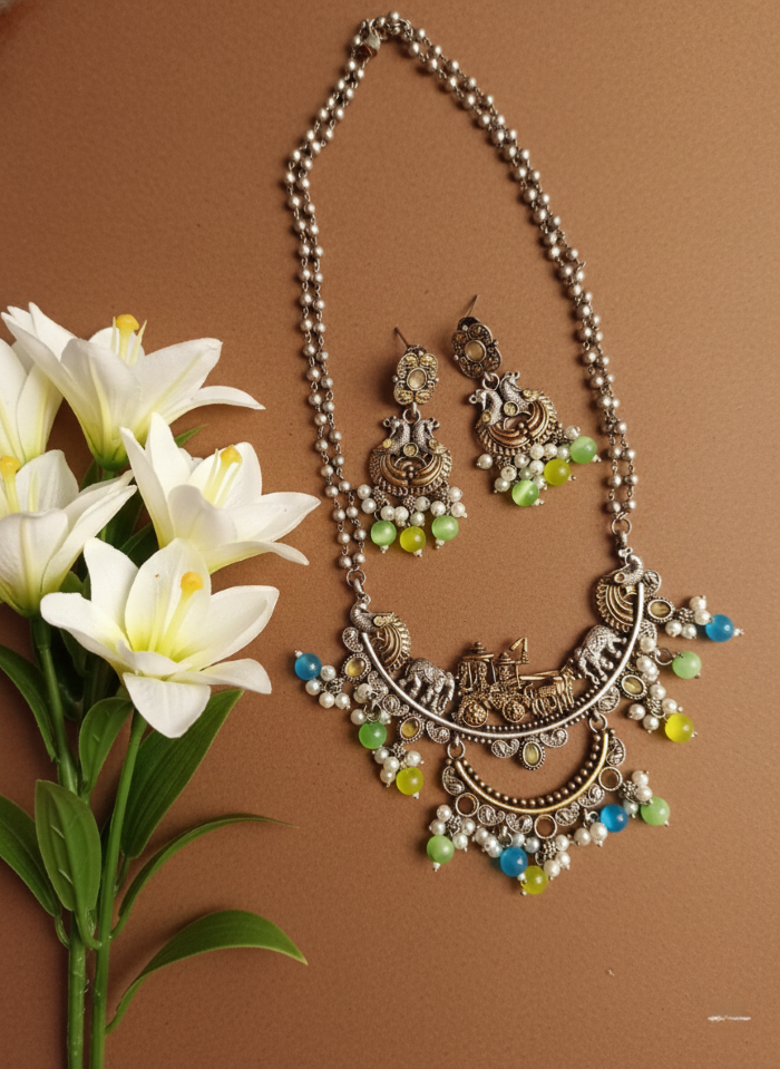 Nakhra Dual Tone Pendant