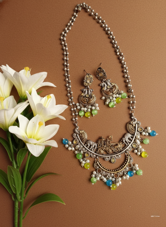 Nakhra Dual Tone Pendant