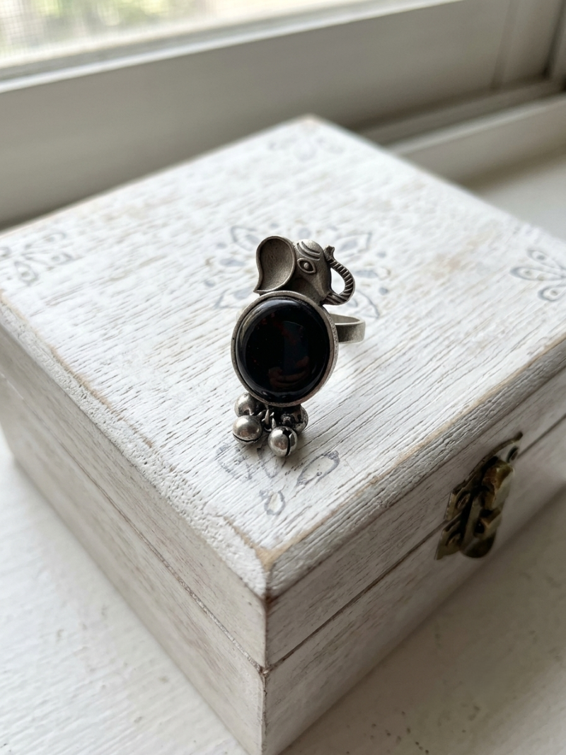 Elephant Finger Ring