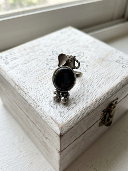 Elephant Finger Ring