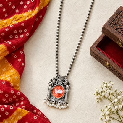 Hand painted Pendnet