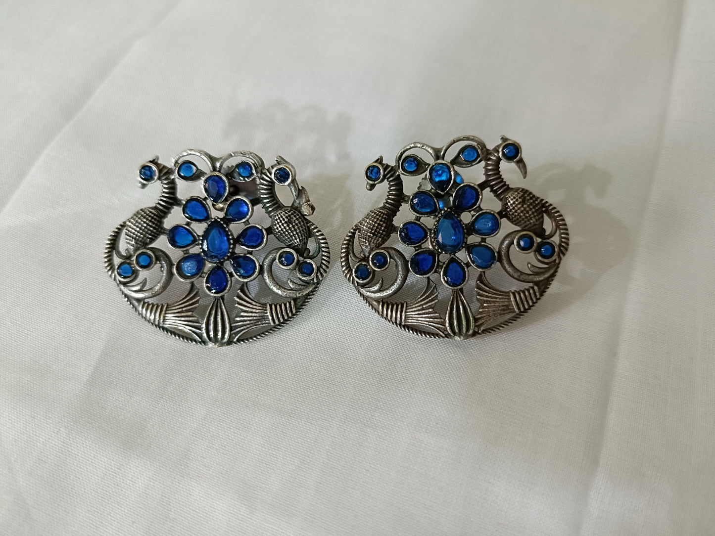 Niharika Oxidised Studs