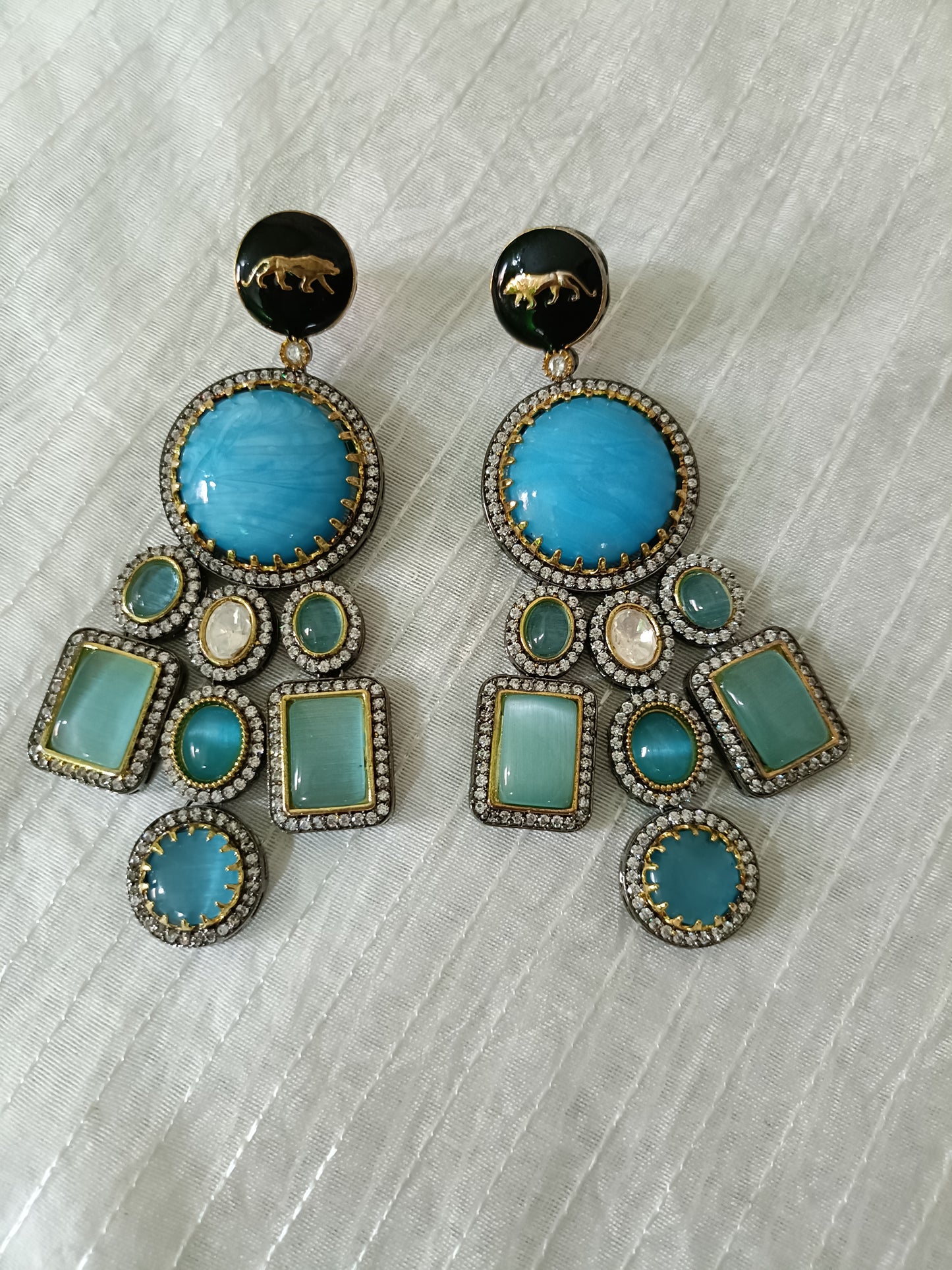 Statement Doublet AD Sabyasachi Inspired Earrings