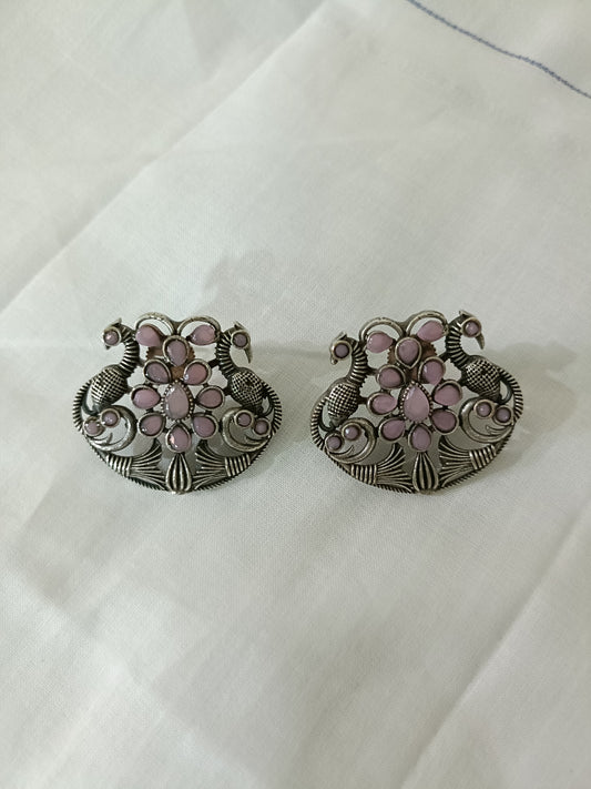 Niharika Oxidised Studs