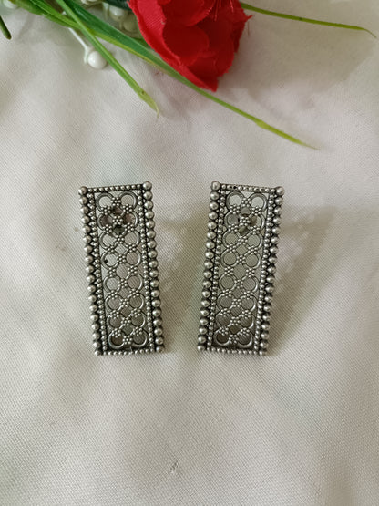 Zali  Oxidised Earrings