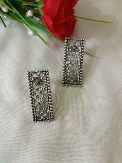 Zali  Oxidised Earrings