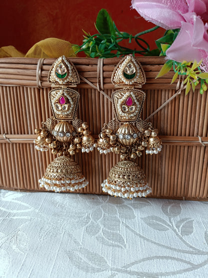 Antique Designer jhumka Earrings