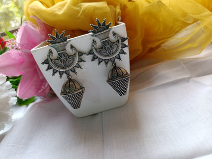 Samaira Oxidised Earrings