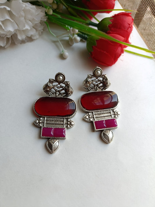 Pratha Ruby Earrings