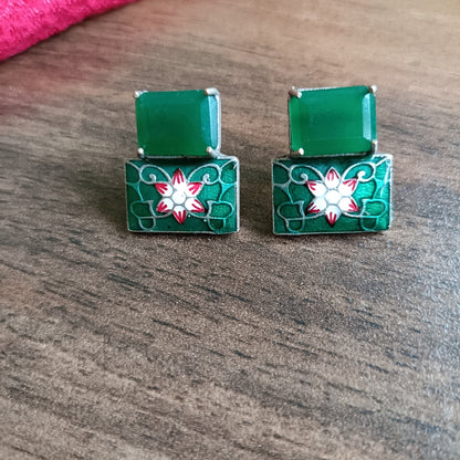 Mayuri Hand Painted Earrings