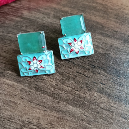 Mayuri Hand Painted Earrings