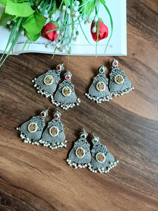 Yashodha Panchi Kundan Earrings