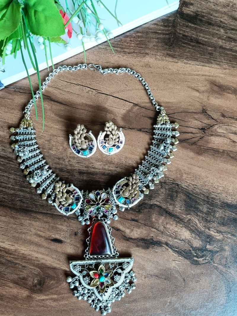 Geethanjali Fusion Necklace Set