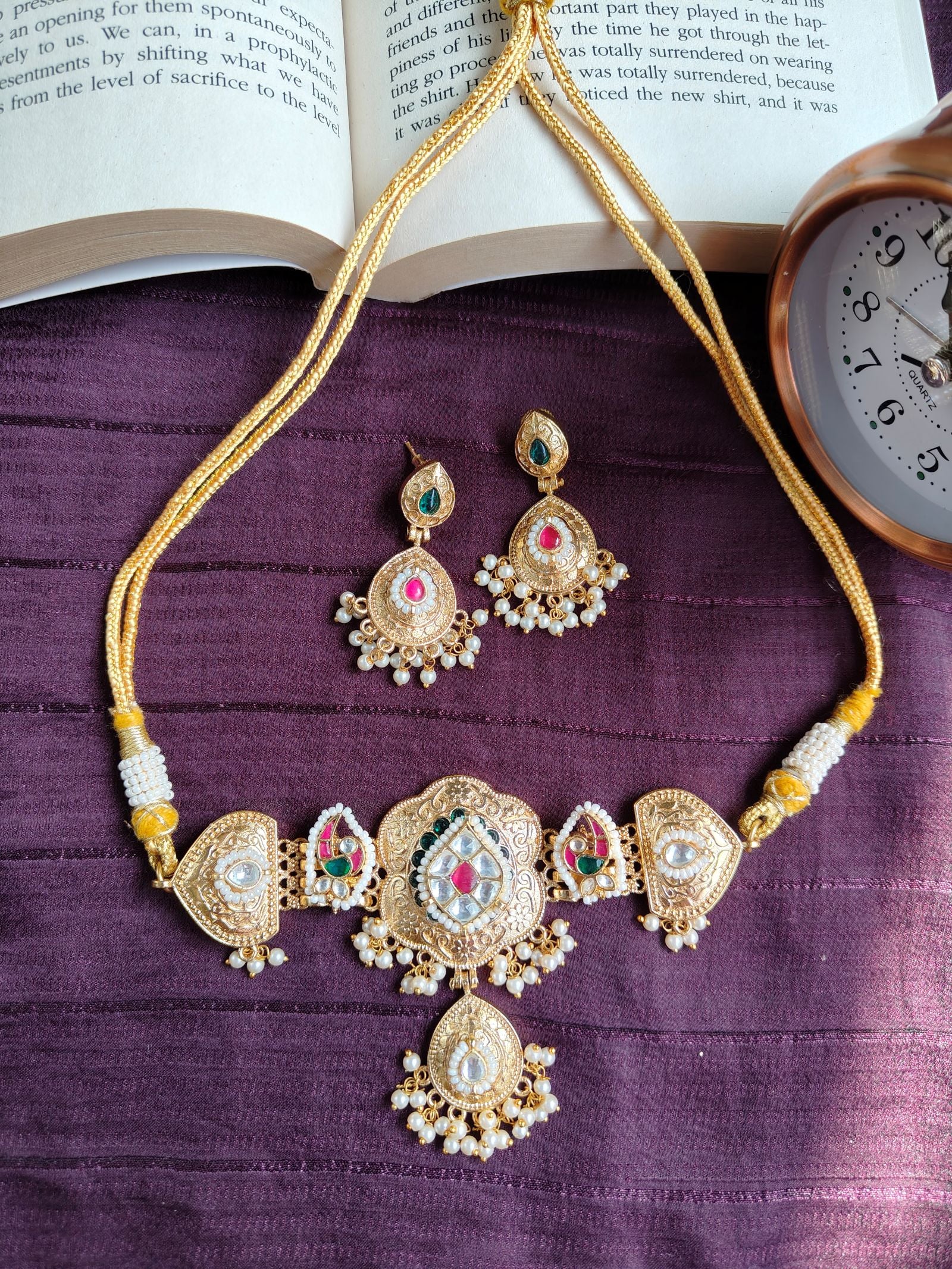 Dual Tone choker set