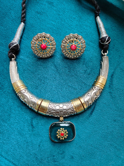 Dual-Tone Hasli Set