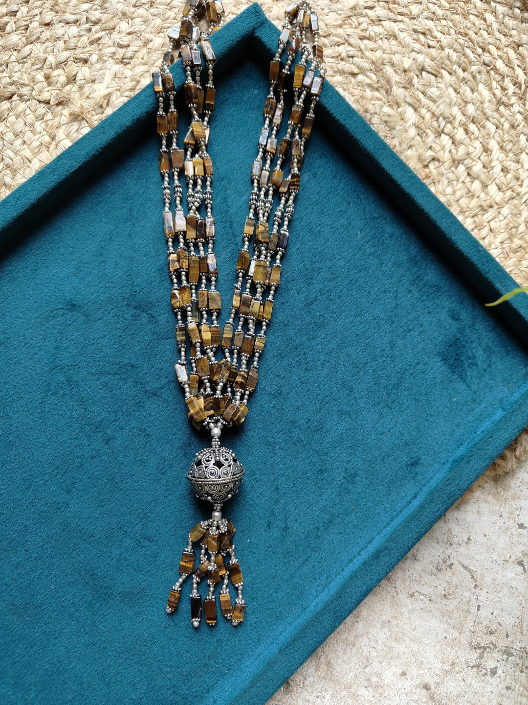 Antique Natural Stone Pendant