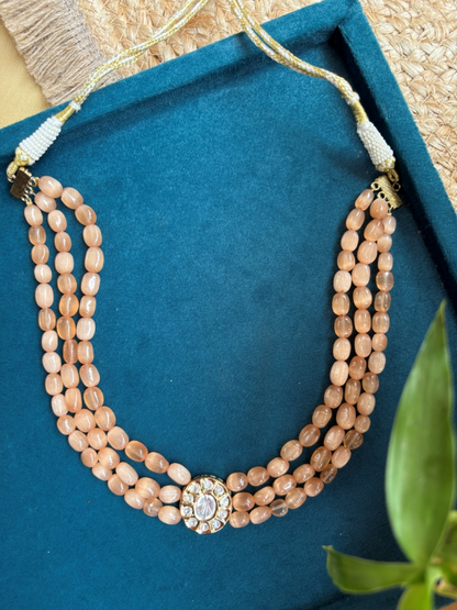 Agate Stone Kundan Choker