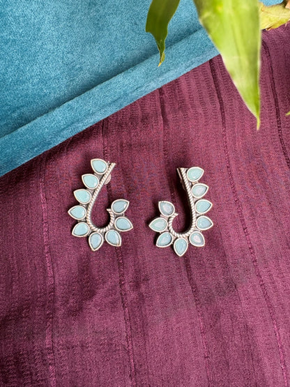 Mia Oxidised Earrings