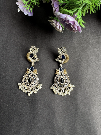 Mishri Dual Tone Earrings