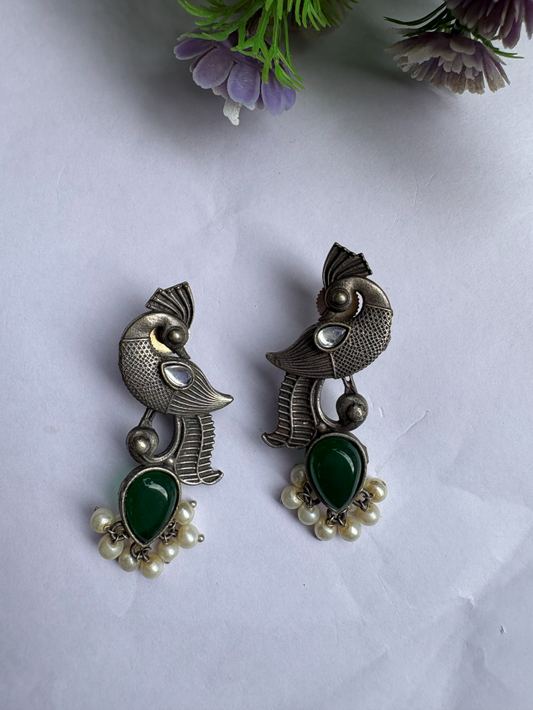 Ada Green Earrings