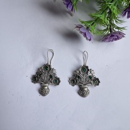 Flower Hook Earrings