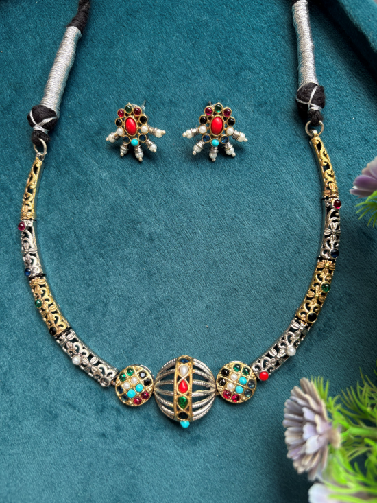 Rewa Dual-Tone Hasli Set