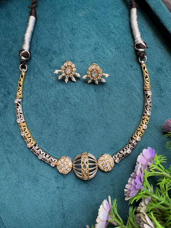 Rewa Dual-Tone Hasli Set
