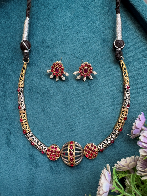 Rewa Dual-Tone Hasli Set