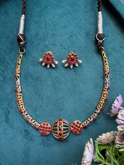 Rewa Dual-Tone Hasli Set