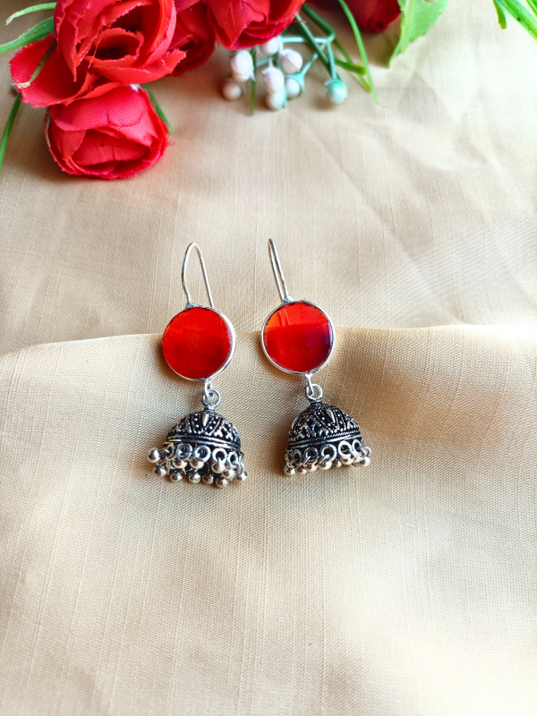 Navi Oxidised Jhumkis