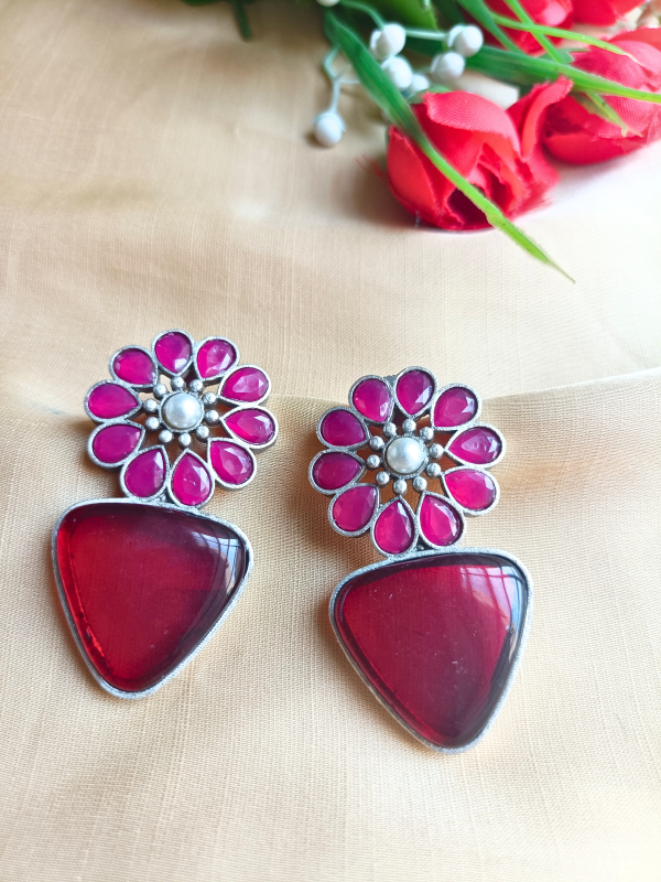 Niraya Ruby Earrings