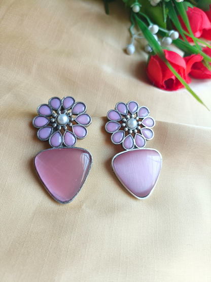 Niraya Pink Earrings